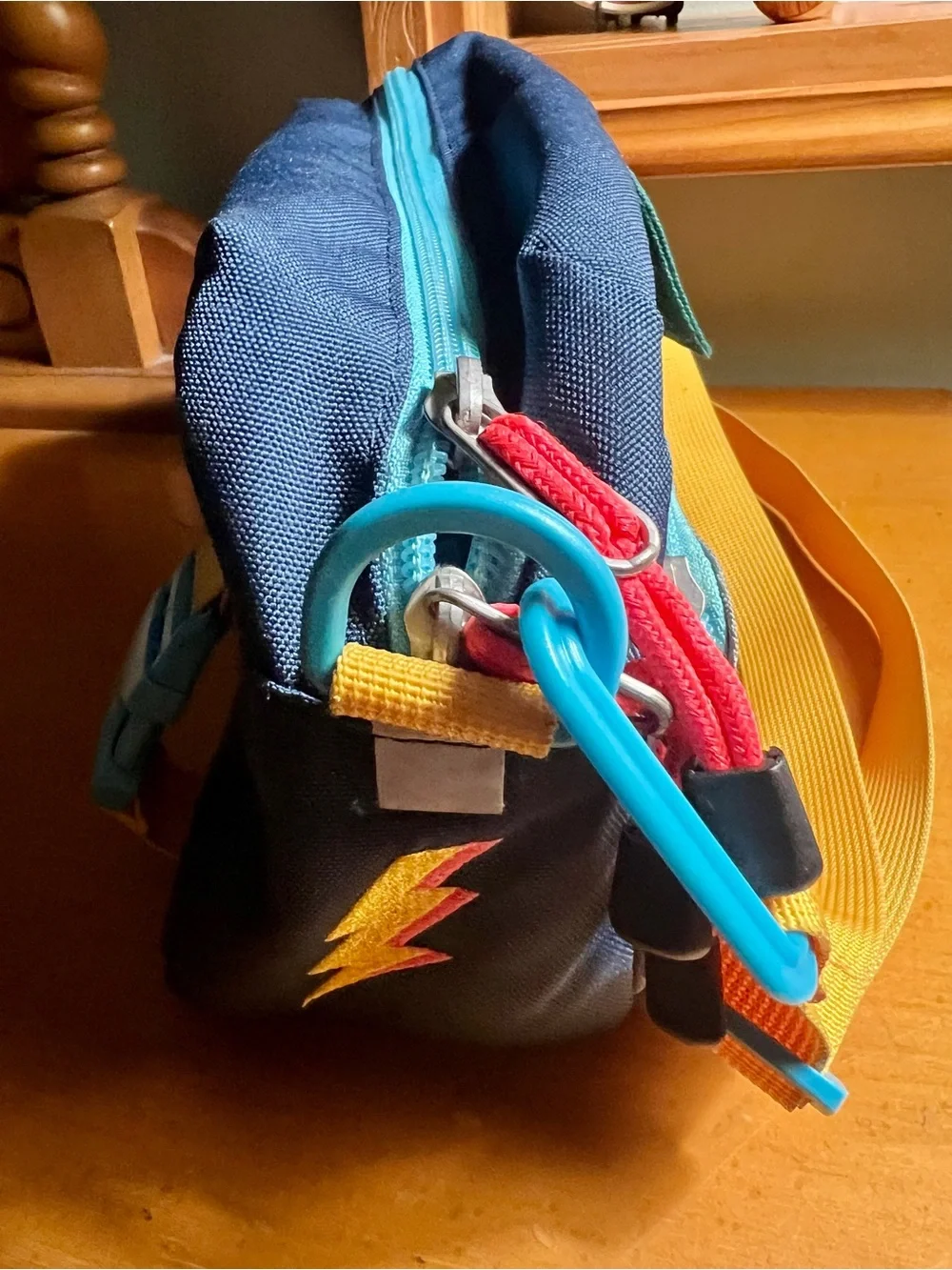 STATE Bags Kane Bike / Scooter Bag - Green / Navy Like New